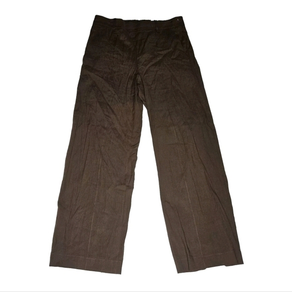 VINCE Linen High-Waist Pull-On Pant SZ L - Picture 4 of 8